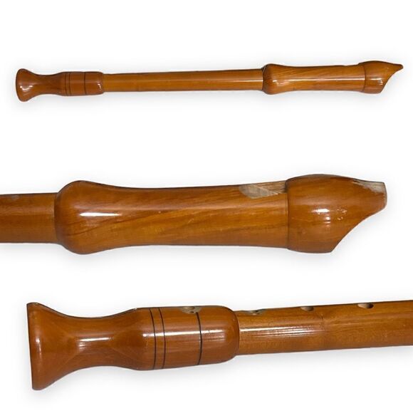 Handmade Germany Johannes-Adler Magnamusic Wood Recorder A:440 Original Box - Picture 6 of 16